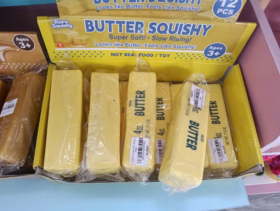 Squishy bơ lạc 13cm  hồi phục chậm